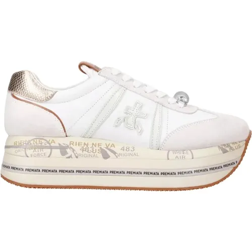 Casual Sneaker mit 100% Zusammensetzung , Damen, Größe: 36 EU - Premiata - Modalova