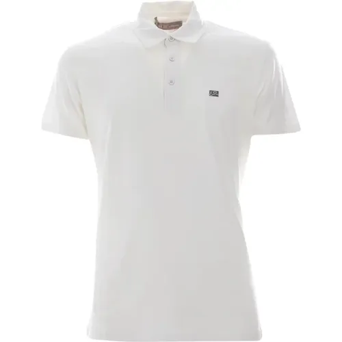 Weißes Polo-Shirt - Neue Kollektion , Herren, Größe: 2XL - YES ZEE - Modalova