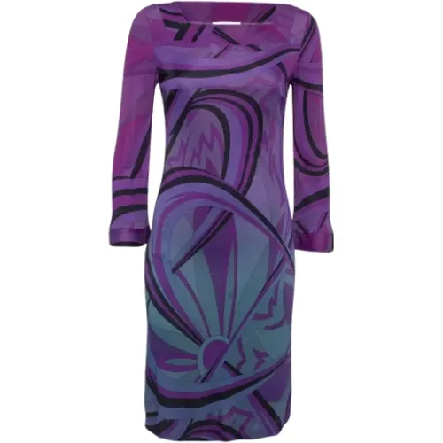 Pre-owned Fabric dresses , female, Sizes: M - Emilio Pucci Pre-owned - Modalova