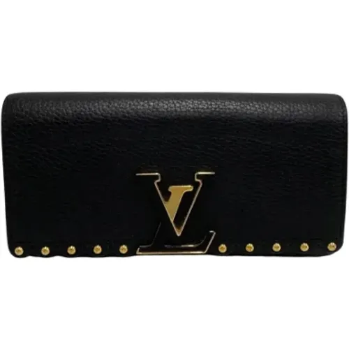 Pre-owned Leather wallets , female, Sizes: ONE SIZE - Louis Vuitton Vintage - Modalova