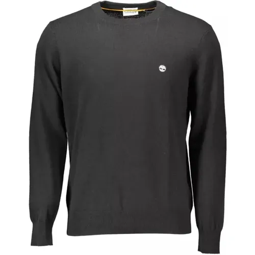 Schwarzes Wollshirt - Langarm Pullover , Herren, Größe: 2XL - Timberland - Modalova