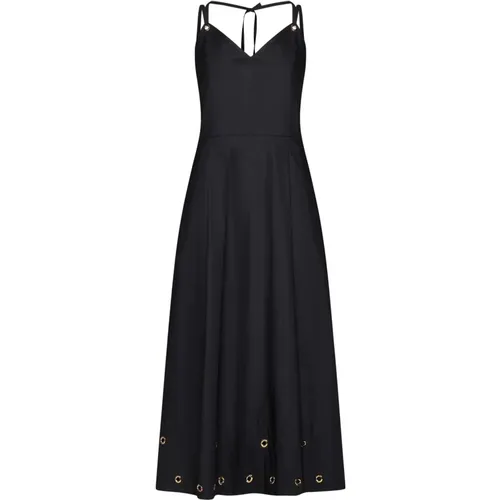 Icona Midi Dress , female, Sizes: M, XS, L, S - Kaos - Modalova