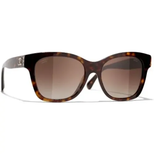 Ch5482H 714S9 Sunglasses , female, Sizes: 54 MM - Chanel - Modalova