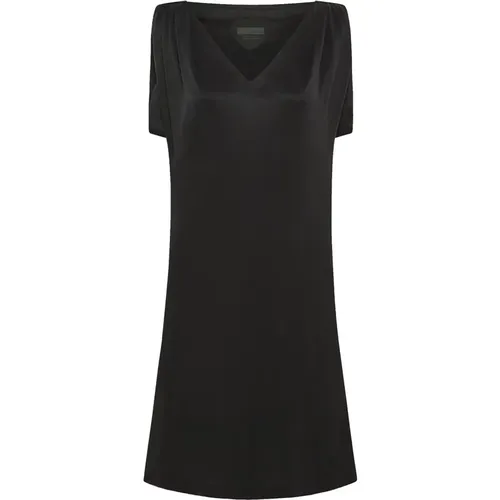 V-neck Dress , female, Sizes: S, M - RRD - Modalova