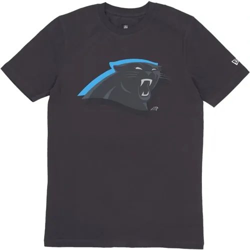 Carolina Panthers Entwurf T-Shirt , Herren, Größe: S - new era - Modalova