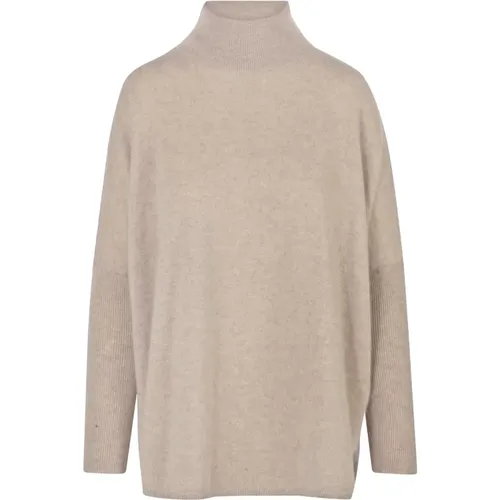 Kaschmir Rollkragen Poncho Pullover , Damen, Größe: M - Absolut Cashmere - Modalova