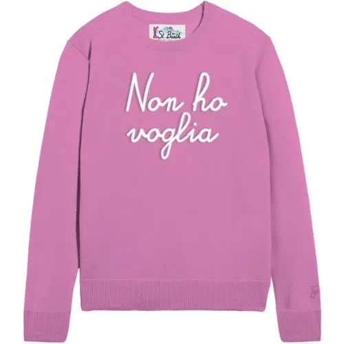 Rosa Pullover für Frauen - MC2 Saint Barth - Modalova