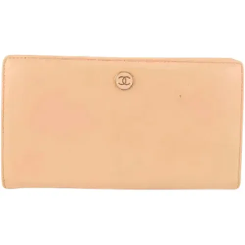 Good Condition Pre-owned Leather Wallets , female, Sizes: ONE SIZE - Chanel Vintage - Modalova