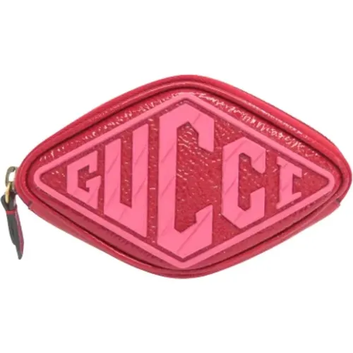 Pre-owned Leather clutch bags-minaudières , female, Sizes: ONE SIZE - Gucci Vintage - Modalova