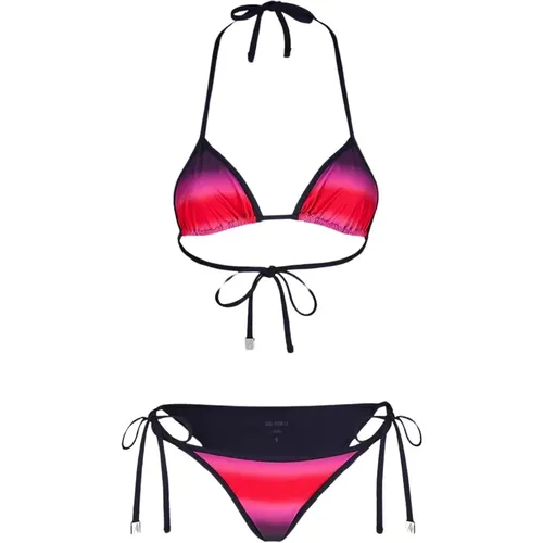 Kompaktes Lycra-Bikini , Damen, Größe: M - The Attico - Modalova