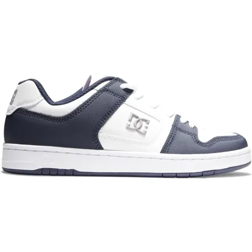 Weiße Ledersneakers - Manteca 4 S , Herren, Größe: 40 EU - DC Shoes - Modalova
