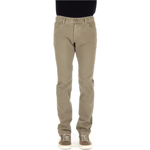 Grey Jacob Cohen 5-Pocket Jeans , male, Sizes: W35, W32, W38 - Jacob Cohën - Modalova
