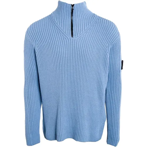 Half-Zip Rollneck Sweater , male, Sizes: 2XL - Stone Island - Modalova