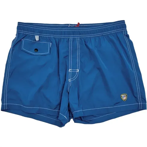Beachwear, Pocket Swim Trunks , male, Sizes: S - Blauer - Modalova
