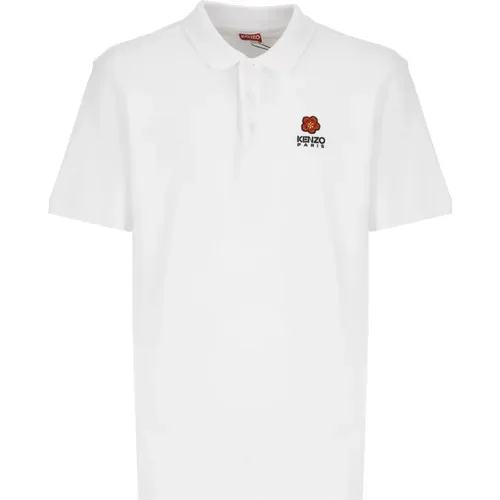 Polo Shirts,Weiße Boke Flower Polo Shirt - Kenzo - Modalova