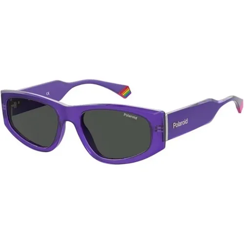 Graue Linse UV-Filter Sonnenbrille - Polaroid - Modalova