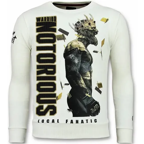 Notorious Pullover King Conor Pullover Herren , Herren, Größe: M - Local Fanatic - Modalova