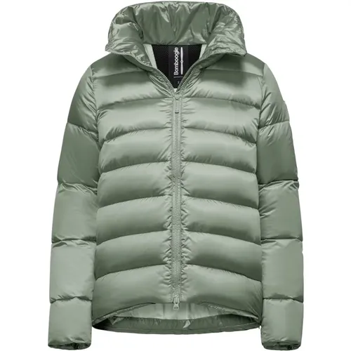 Bruges Jacket - Short Down Jacket in Bright Nylon , female, Sizes: M, 3XL, S, XS, L, XL, 2XL - BomBoogie - Modalova