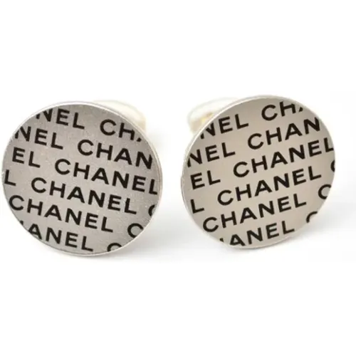 Pre-owned Metal earrings , female, Sizes: ONE SIZE - Chanel Vintage - Modalova