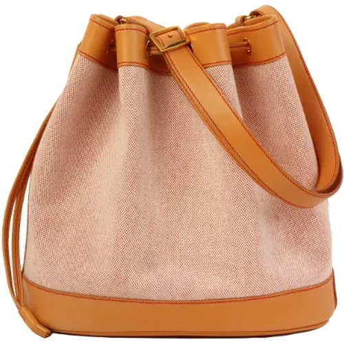 Pre-owned Canvas shoulder-bags , female, Sizes: ONE SIZE - Hermès Vintage - Modalova