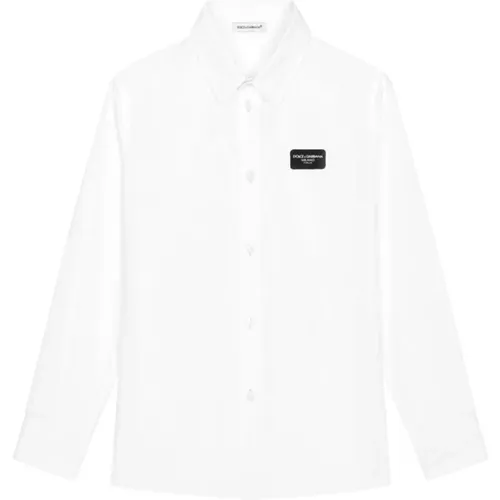 Optisches Weißes Hemd - Dolce & Gabbana - Modalova