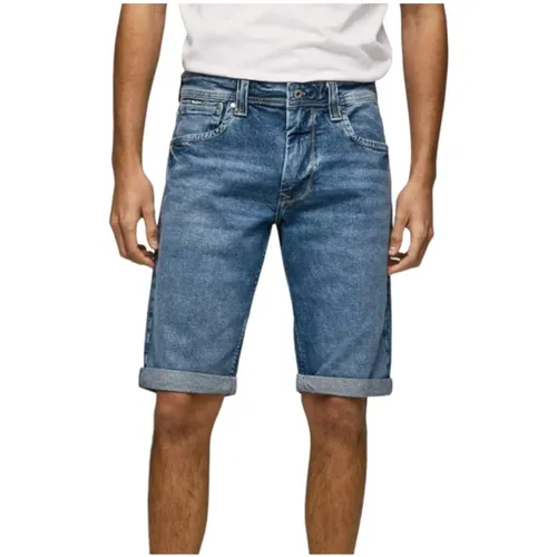 Denim Bermuda Shorts for Summer , male, Sizes: W30, W29 - Pepe Jeans - Modalova