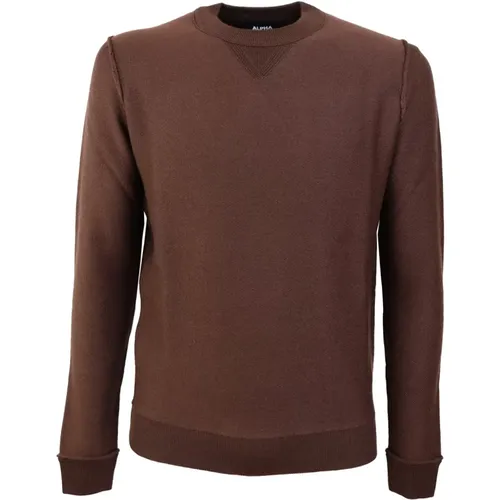Sweatshirts , male, Sizes: XL, M - Alpha Studio - Modalova