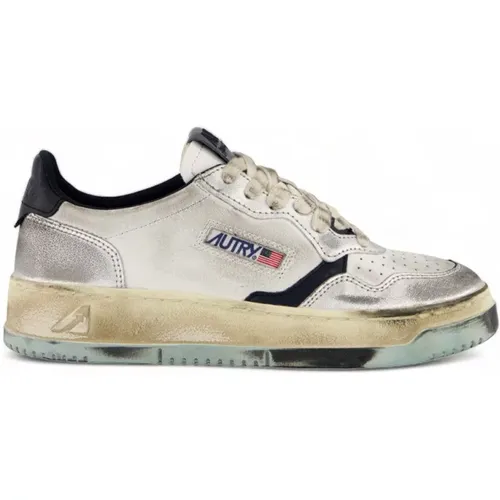 Vintage Low Sneakers Inspired by 80s , male, Sizes: 6 UK - Autry - Modalova