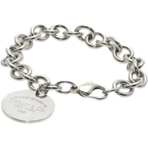 Pre-owned Silver bracelets , female, Sizes: ONE SIZE - Tiffany & Co. Pre-owned - Modalova