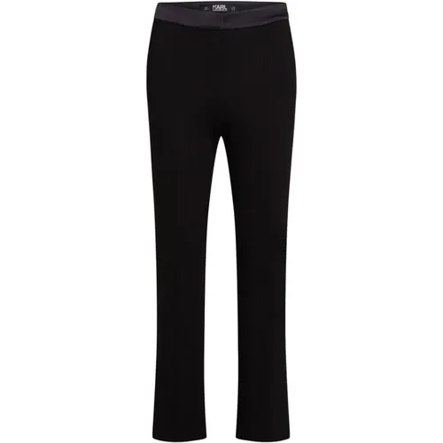 Knit Pants , female, Sizes: S, M - Karl Lagerfeld - Modalova