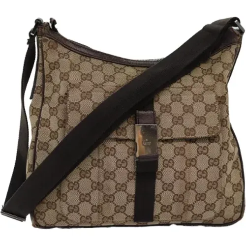 Pre-owned Canvas gucci-bags , female, Sizes: ONE SIZE - Gucci Vintage - Modalova