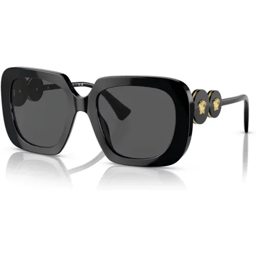 Bold Redonda Sunglasses - Iconic Style , female, Sizes: 54 MM - Versace - Modalova