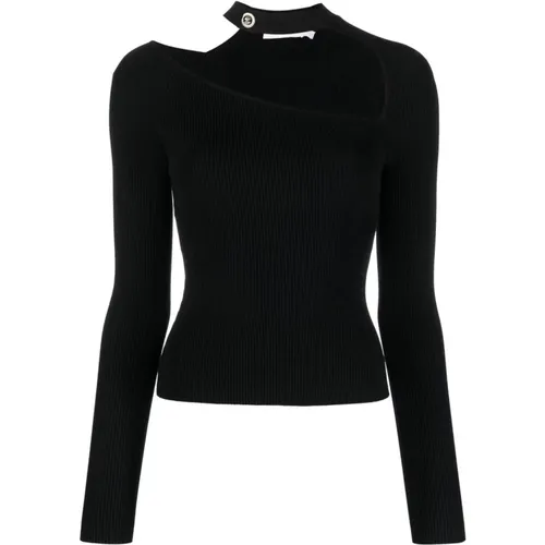 Casual Sweater with Mockneck , female, Sizes: L - Simkhai - Modalova