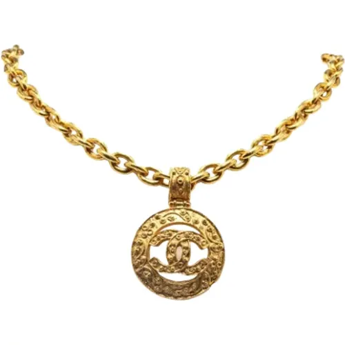 Pre-owned Metal chanel-jewelry , female, Sizes: ONE SIZE - Chanel Vintage - Modalova