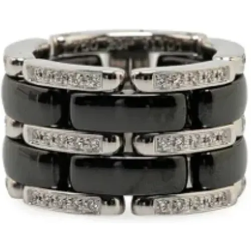 Pre-owned White Gold chanel-jewelry , female, Sizes: ONE SIZE - Chanel Vintage - Modalova