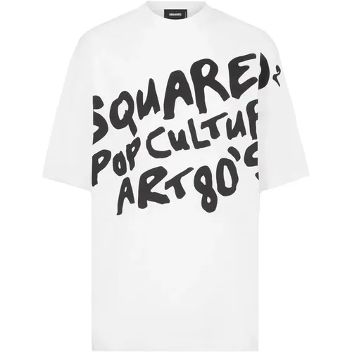 T-Shirts , Herren, Größe: L - Dsquared2 - Modalova