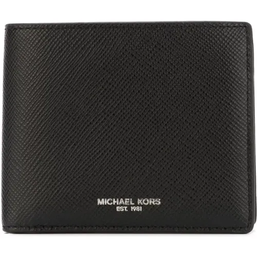 Coin Wallet for Men , male, Sizes: ONE SIZE - Michael Kors - Modalova