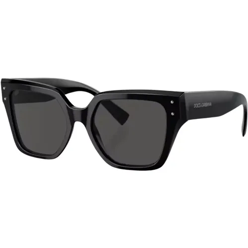 Grey Sunglasses 0Dg4471 , female, Sizes: 52 MM - Dolce & Gabbana - Modalova