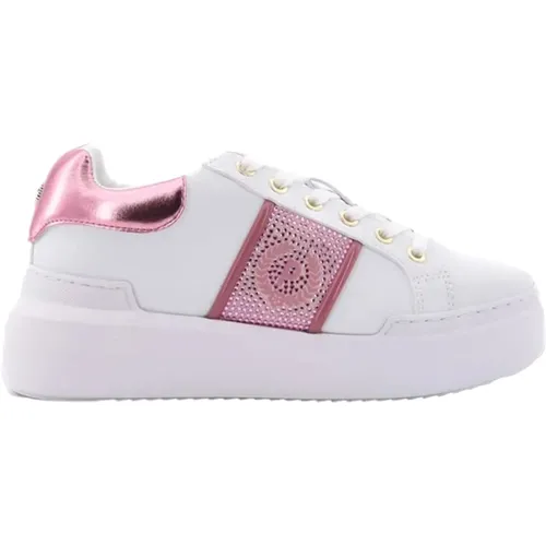 Low Top Sneakers , female, Sizes: 3 UK, 4 UK, 7 UK - Pollini - Modalova