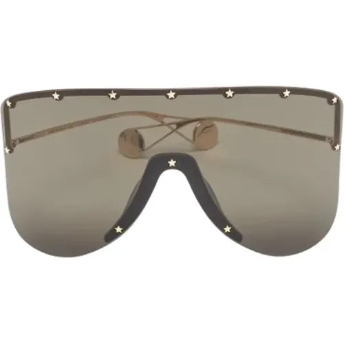 Pre-owned Metal sunglasses , female, Sizes: ONE SIZE - Gucci Vintage - Modalova