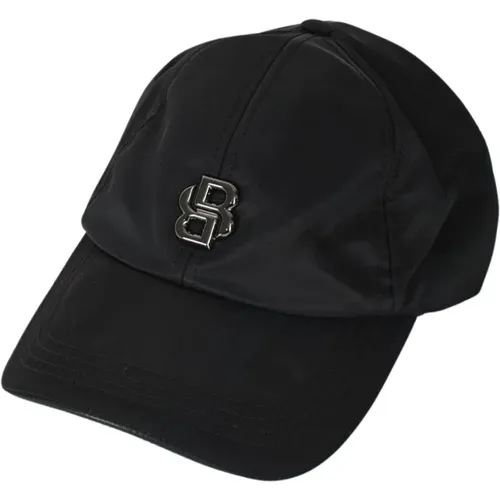 Gebogener Schirm Nylon Baseball Cap - Hugo Boss - Modalova