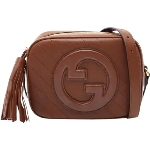 Pre-owned Leather gucci-bags , female, Sizes: ONE SIZE - Gucci Vintage - Modalova