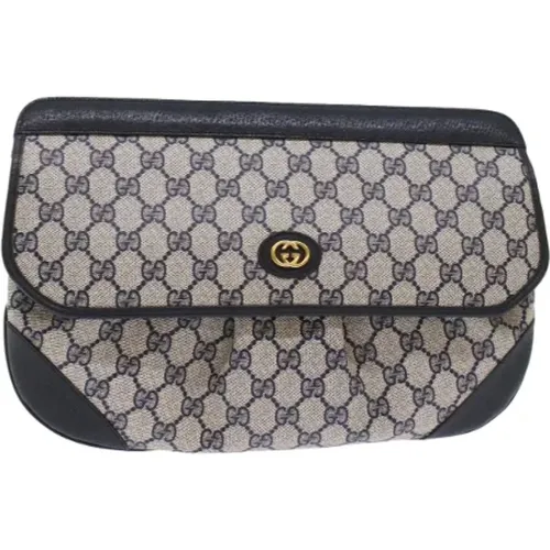 Pre-owned Leather clutches , female, Sizes: ONE SIZE - Gucci Vintage - Modalova