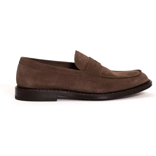 Men Shoes Moccasins Beige Aw22 , male, Sizes: 7 1/2 UK, 9 UK, 6 UK, 5 UK - Doucal's - Modalova