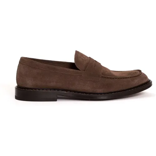 Men Shoes Moccasins Beige Aw22 , male, Sizes: 9 UK, 6 UK, 5 UK - Doucal's - Modalova