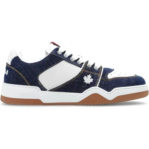 Spiker Sneakers , Damen, Größe: 37 1/2 EU - Dsquared2 - Modalova