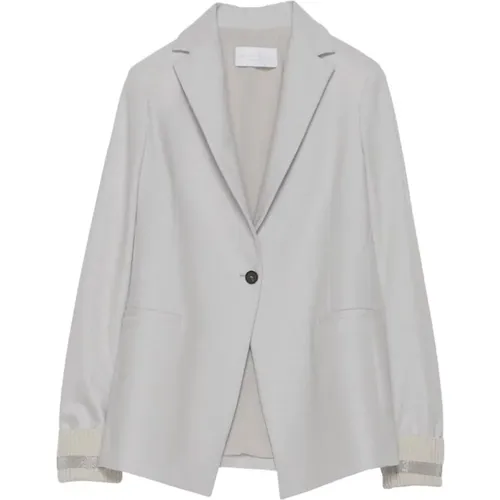 Jersey Blazer Gcd222W202 H055 , female, Sizes: 2XS - Fabiana Filippi - Modalova