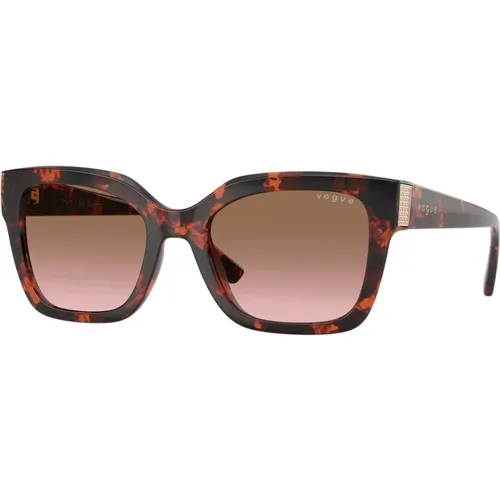 Stylish Sunglasses with Gradient Lenses , female, Sizes: 54 MM - Vogue - Modalova