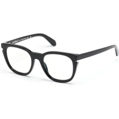 Schwarze Optische Brille Stilvoll und Vielseitig,Braune Optische Brille Stilvoll Alltagsgebrauch - Off White - Modalova