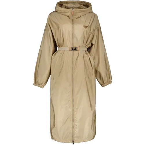 Recycelte Nylon Parka Jacke Prada - Prada - Modalova